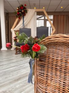 Red Rose Trouwthema-Bruiloft decoratie
