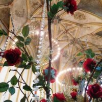 Red Rose Trouwthema-Decoratie