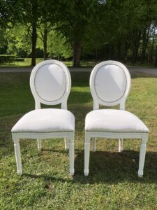Trouwstoelen en Banken-Bruidspaar stoelen