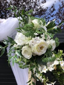 Zijde bloemen bruiloft decoratie