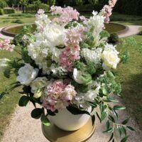 Zijde bloemen-bruiloft styling