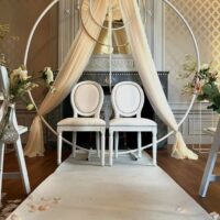 Zijde bloemen decoratie-Bruiloft styling