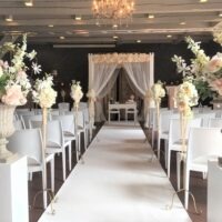 Bruiloft decoratie